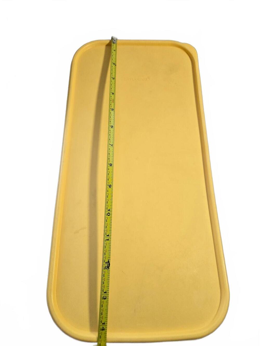 Tupperware Modular Mates Rectangular Storage Container #2 with Yellow Lid / EUC - Picture 8 of 8